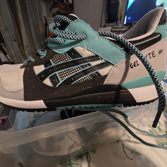 ASICS gel lyte 3 Aqua US Men Size 9 - Picture 9 of 13